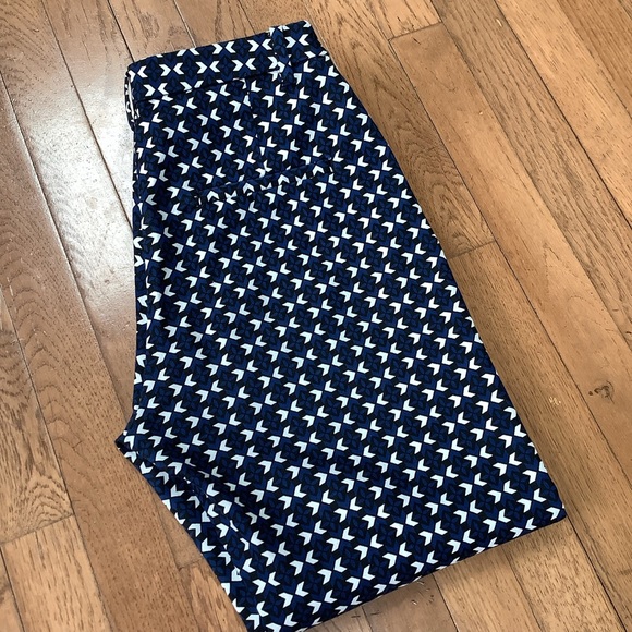 H&M Navy & White Ankle pants - Picture 3 of 4